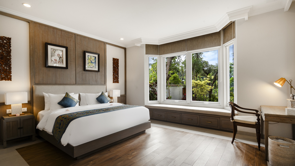 Pala Ubud - Villa Sanghyang - Opulent master bedroom